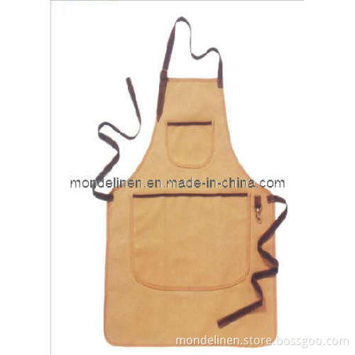 Cotton Apron with Customer's Logo Embroidery